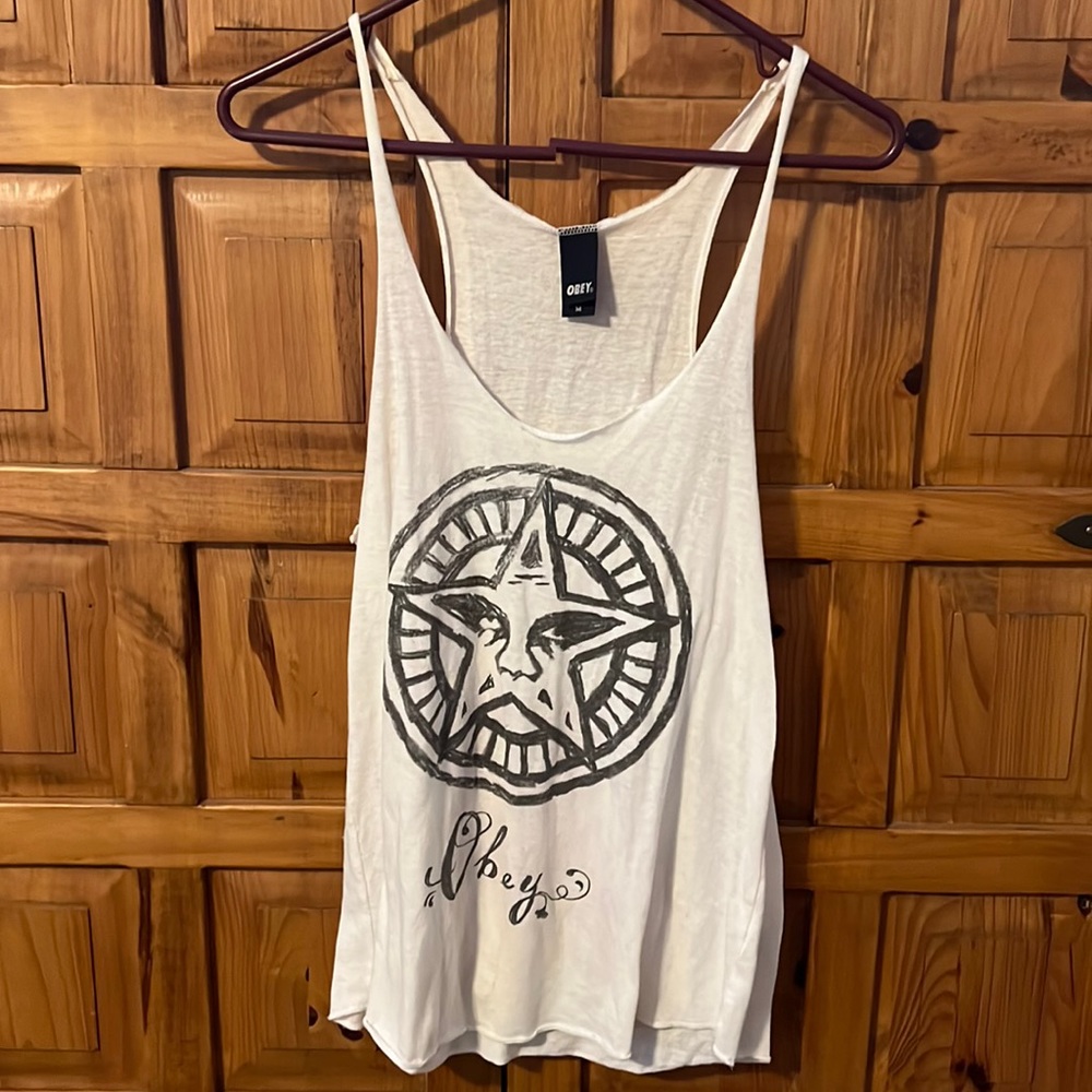 Cute obey tank